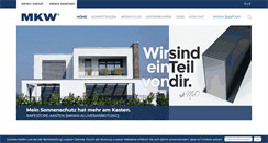 Desktop Screenshot of mkw.at
